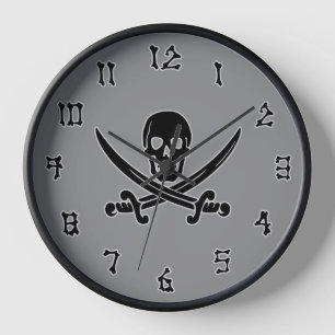 Reloj Jolly Roger Gray