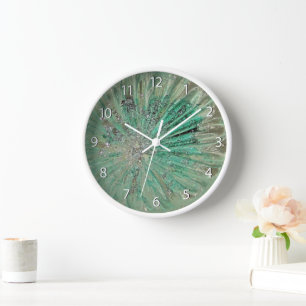 Reloj Joyas ricas en vidrio de arte Purpurina de hielo V