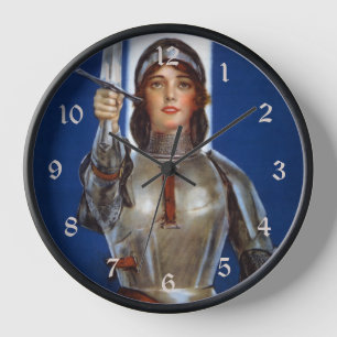 Reloj Juana de Arco Heroína Francesa, Doncella de Orlean