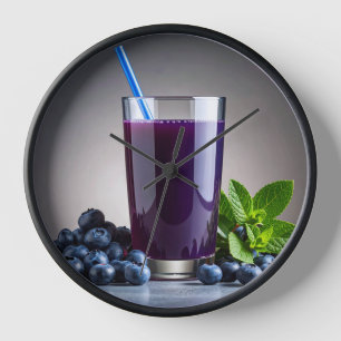 Reloj jugo de arándanos