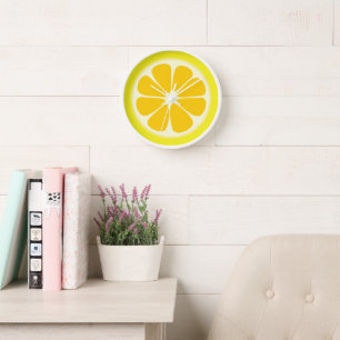 Reloj Juicy Citrus Lemon Tropical Fruit Kitchen