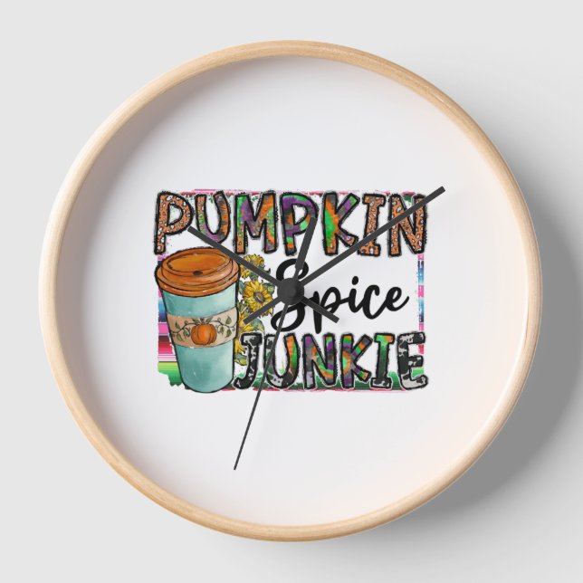 Reloj Junkie de las especias de calabaza (Anverso)