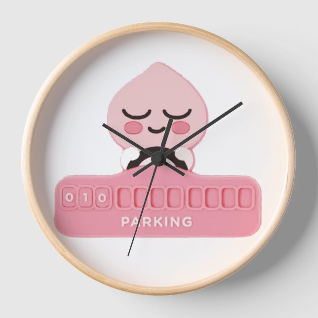 Reloj KaKao Friends - Conduciendo Apeach (Anverso)