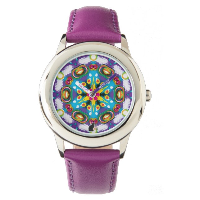 Reloj Kaleidoscope de la infección (Anverso)