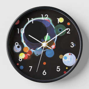 Reloj Kandinsky - Varios Círculos,