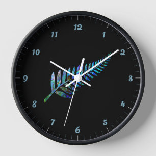 RELOJ KIWI NEW ZEALAND FERN PAUA