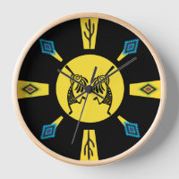 Kokopelli Sun Southwestern estadounidense nativo