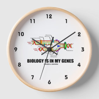 Reloj La Biología Está En Mi Genoma La Replicación De AD