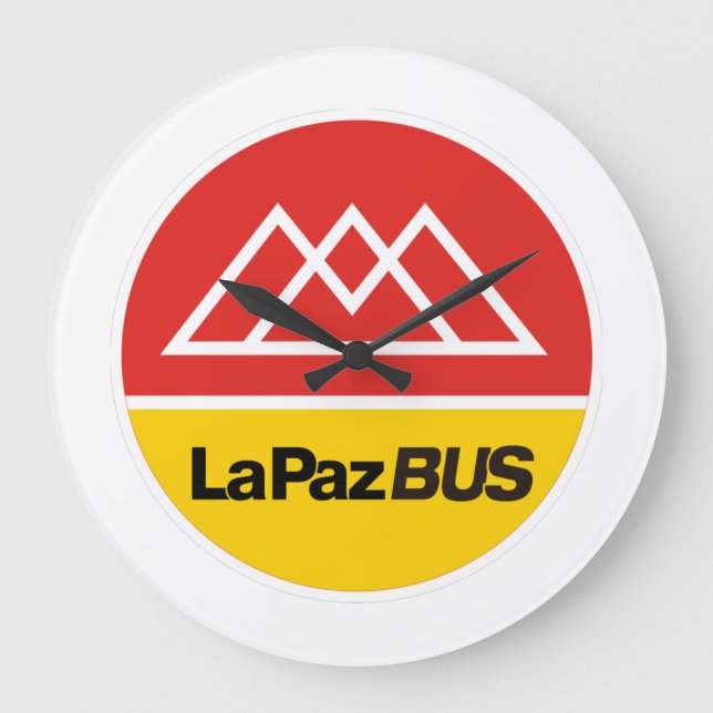 Reloj La Paz bus (Anverso)