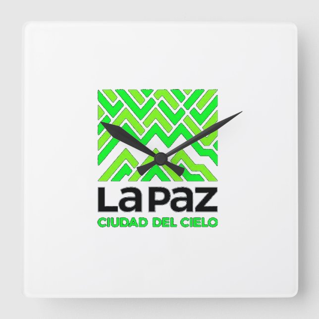 Reloj La Paz ciudad del cielo (Anverso)