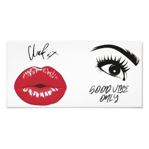 Reloj Labios Sassy y vibraciones satinadas foto