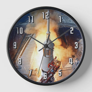 Reloj Lanzamiento del cohete del alunizaje de la NASA Ap