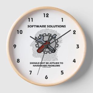 Reloj Las Soluciones De Software No Deben Aplicarse Al H