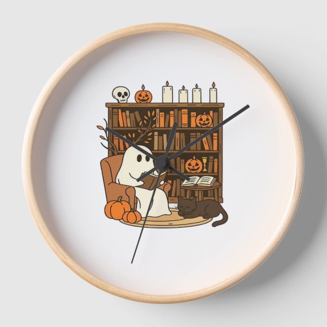 Reloj Lectura fantasma en la acogedora biblioteca de Hal (Anverso)