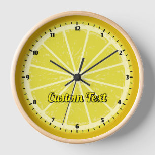 Reloj Lemon Slice