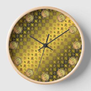 Reloj Leo & Caballo de Metal