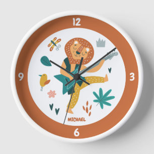 Reloj León personalizado y guitarra
