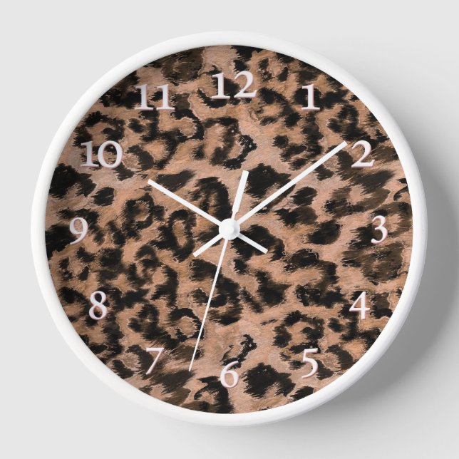 Reloj Leopard - print spotted animal-print (Anverso)