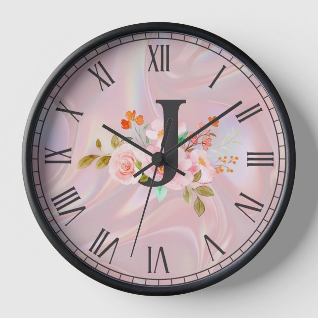 Reloj Letra J (Anverso)