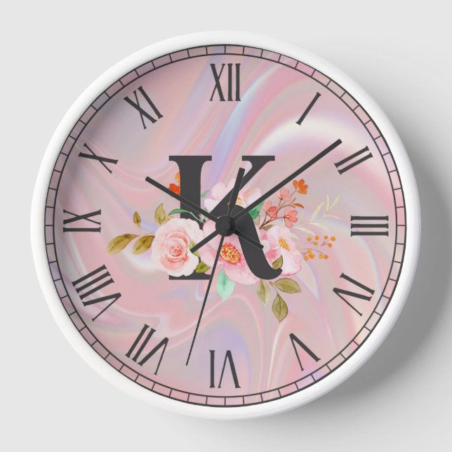 Reloj Letra K (Anverso)
