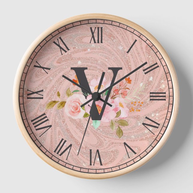 Reloj Letra V (Anverso)