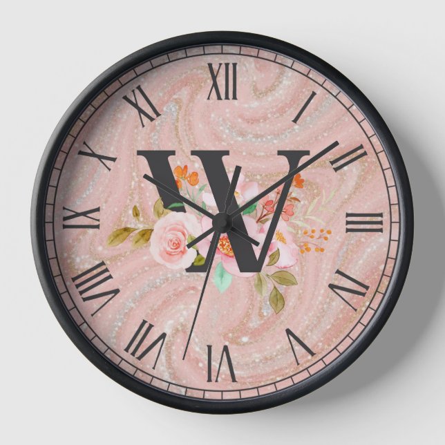 Reloj Letra W (Anverso)