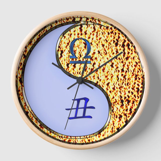 Reloj Libra & Buey de Fuego (Anverso)