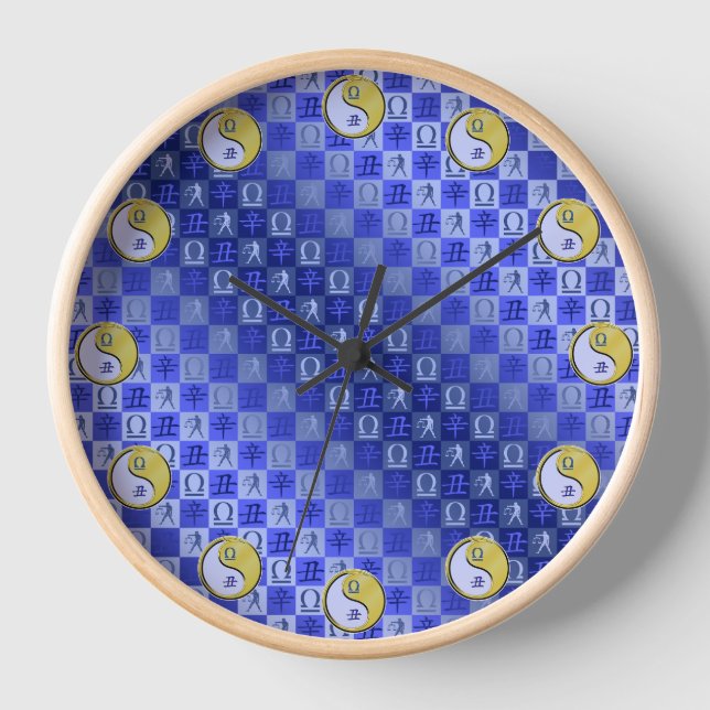 Reloj Libra & Buey de Metal (Anverso)