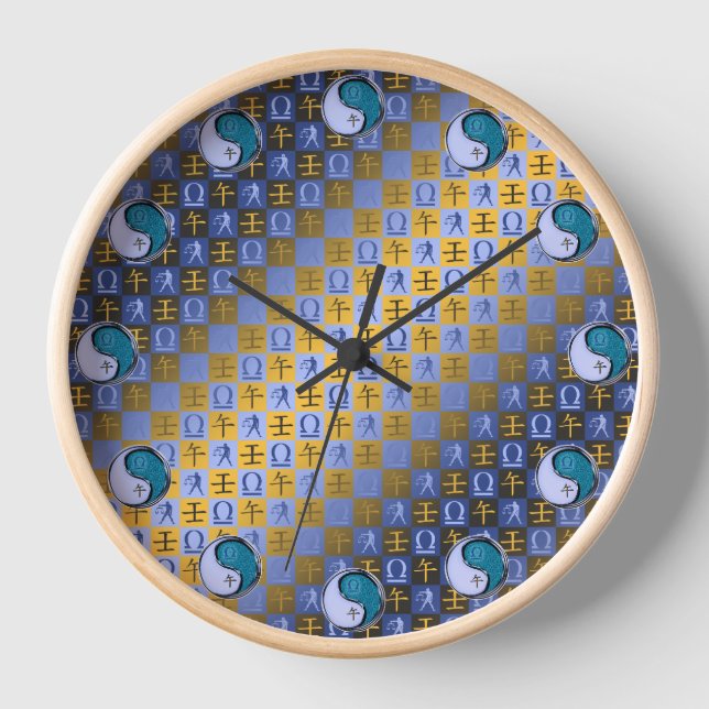 Reloj Libra & Caballo de Agua (Anverso)