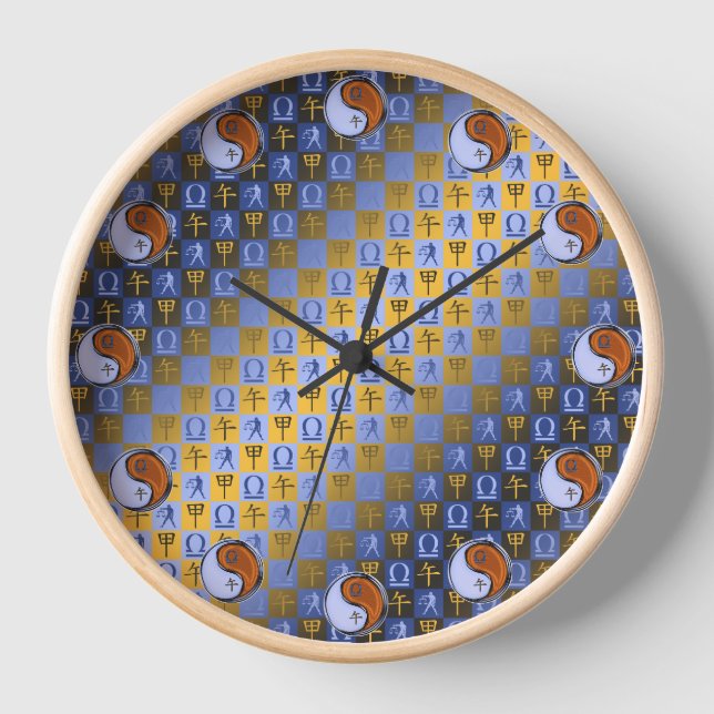 Reloj Libra & Caballo de Madera (Anverso)