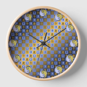 Reloj Libra & Caballo de Metal