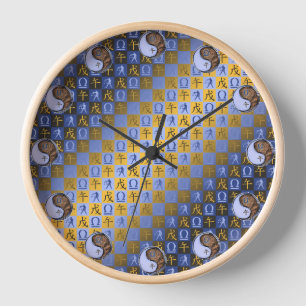 Reloj Libra & Caballo de Tierra