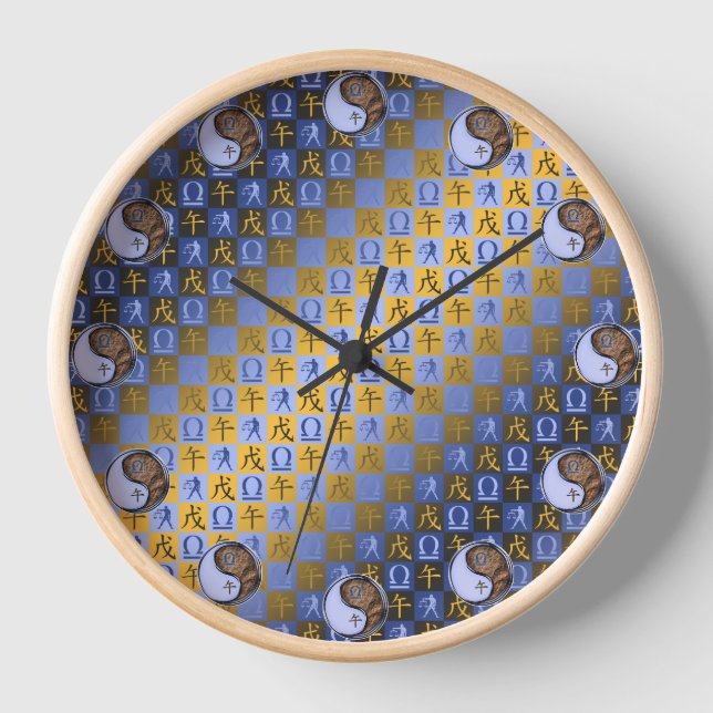 Reloj Libra & Caballo de Tierra (Anverso)