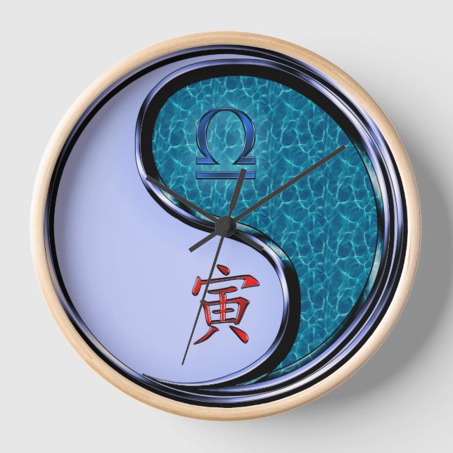 Reloj Libra & Tigre de Agua (Anverso)