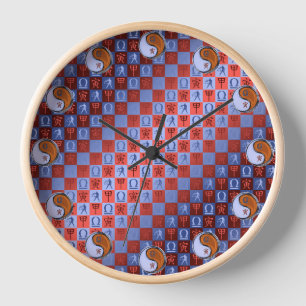 Reloj Libra & Tigre de Madera