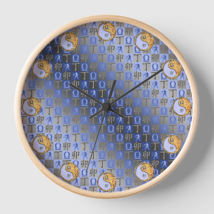 Reloj Libra y Conejo de Fuego