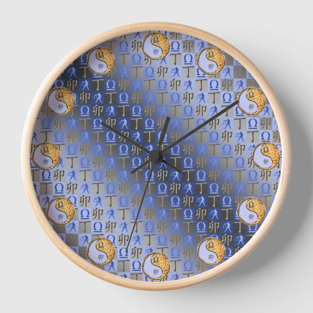 Reloj Libra y Conejo de Fuego (Anverso)