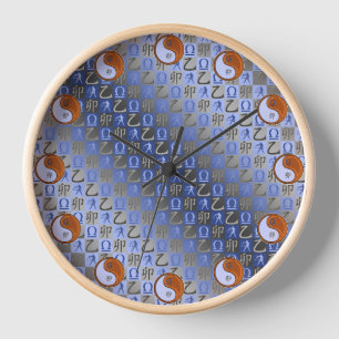 Reloj Libra y Conejo de Madera