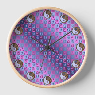 Reloj Libra y Gallo de Tierra