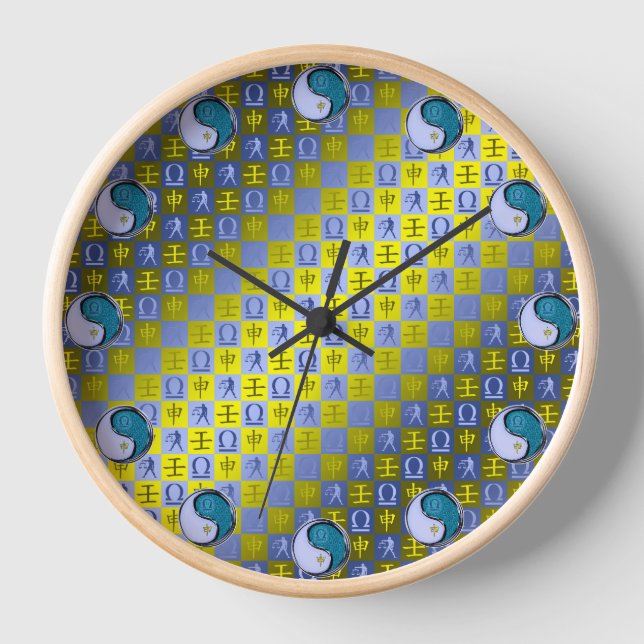 Reloj Libra y Mono de Agua (Anverso)
