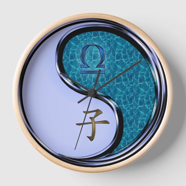 Reloj Libra y Rata de Agua (Anverso)