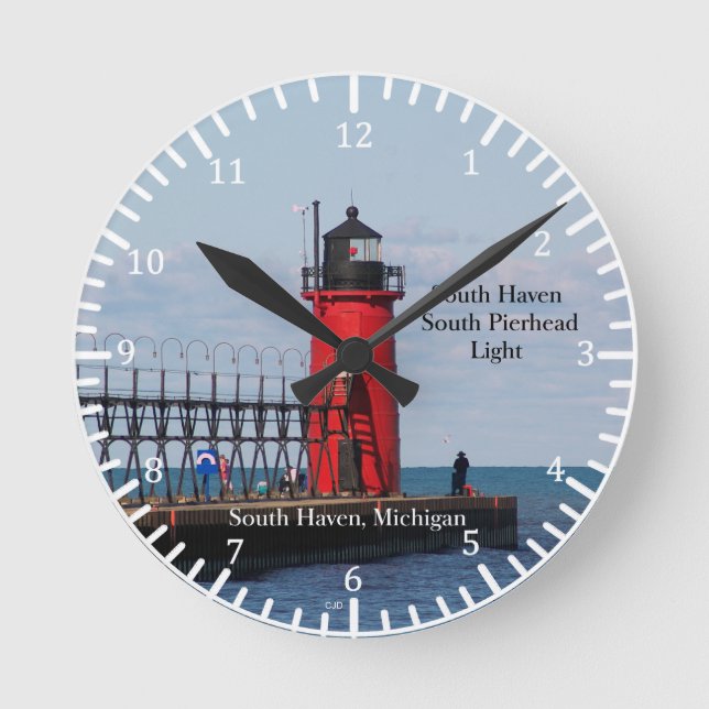 Reloj ligero del sur de Pierhead del asilo del sur (Anverso)