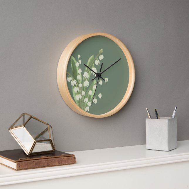 Reloj Lily De La Floral Del Valle (Oficina)