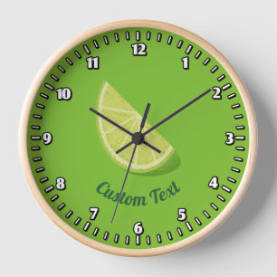 Reloj Lime Slice