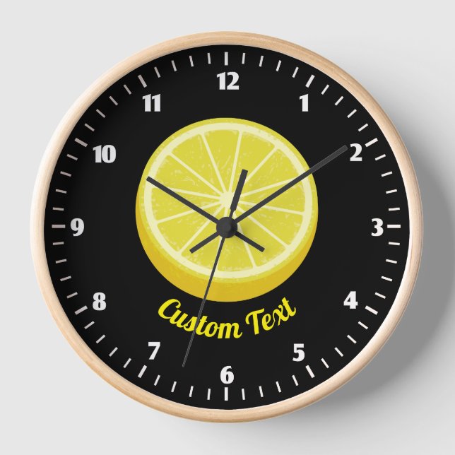 Reloj Limón a la mitad (Anverso)
