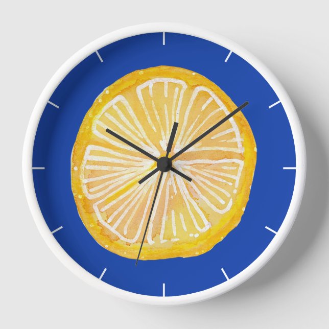 Reloj Limón cítrico (Anverso)