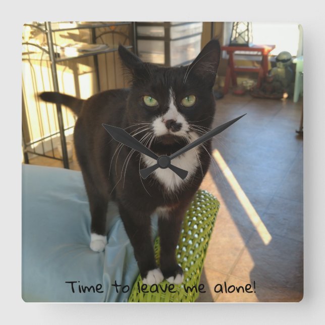 Reloj lindo del gatito (Anverso)