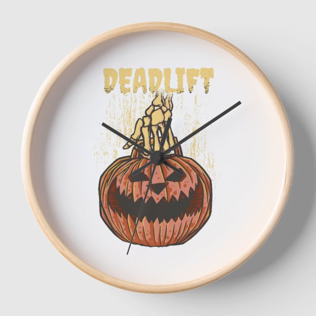 Reloj Linterna de Halloween (Anverso)