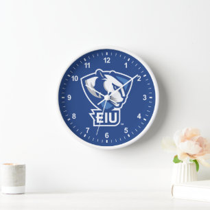 Reloj Logo de Panthers University del Este de Illinois