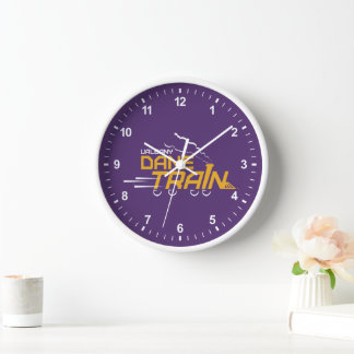 Reloj Logo del Tren de Dane de la UAlbany